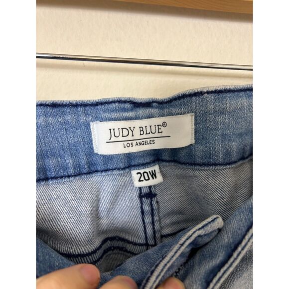 Judy Blue Skinny Fit Released Hem Jeans Size‎ 20 Womens - Picture 6 of 10